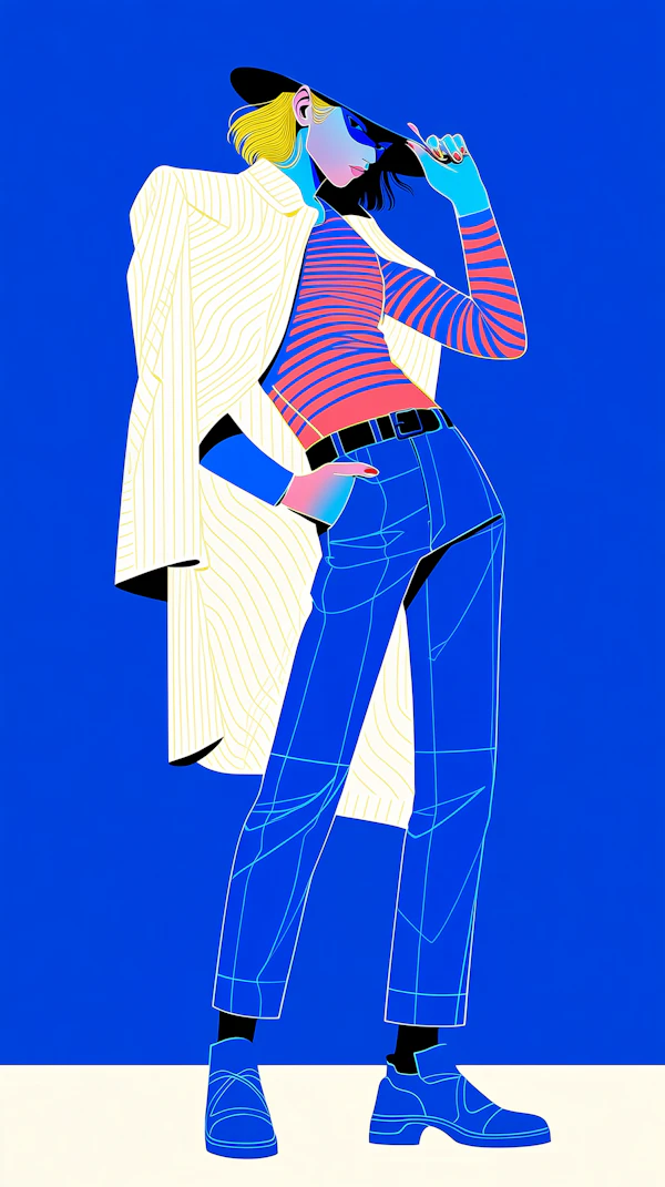 Stylized Fashion Pose