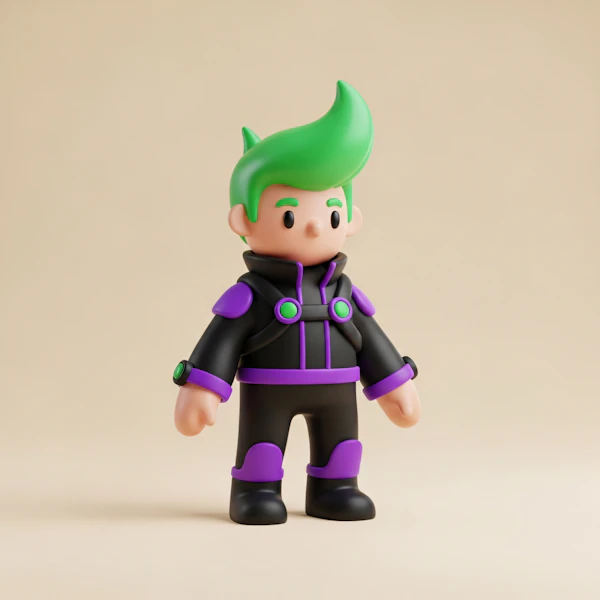 Stylized 3D Character