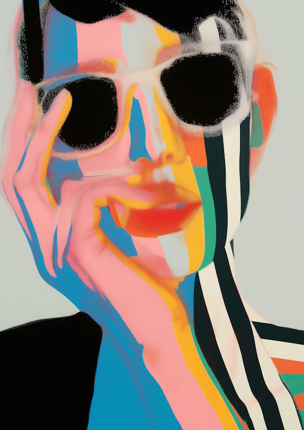Abstract Portrait Art