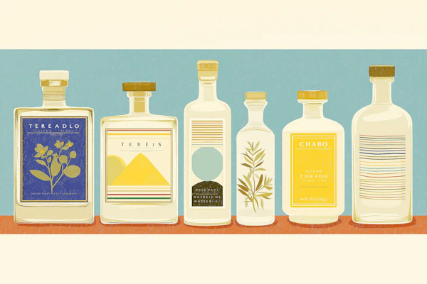 Stylized Bottle Artwork