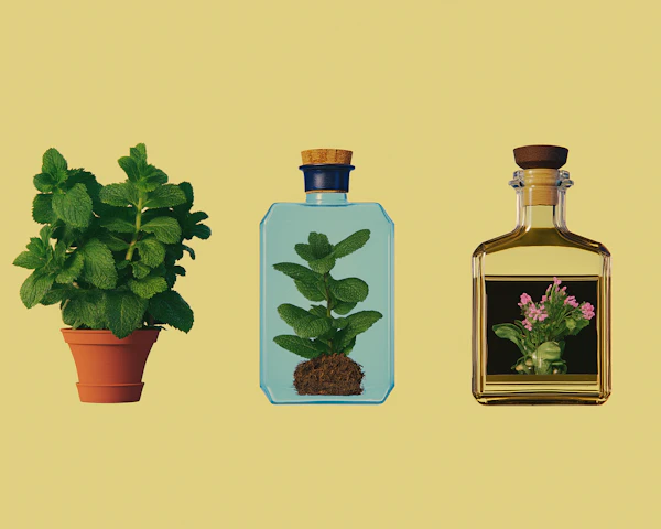 Plants in Bottles