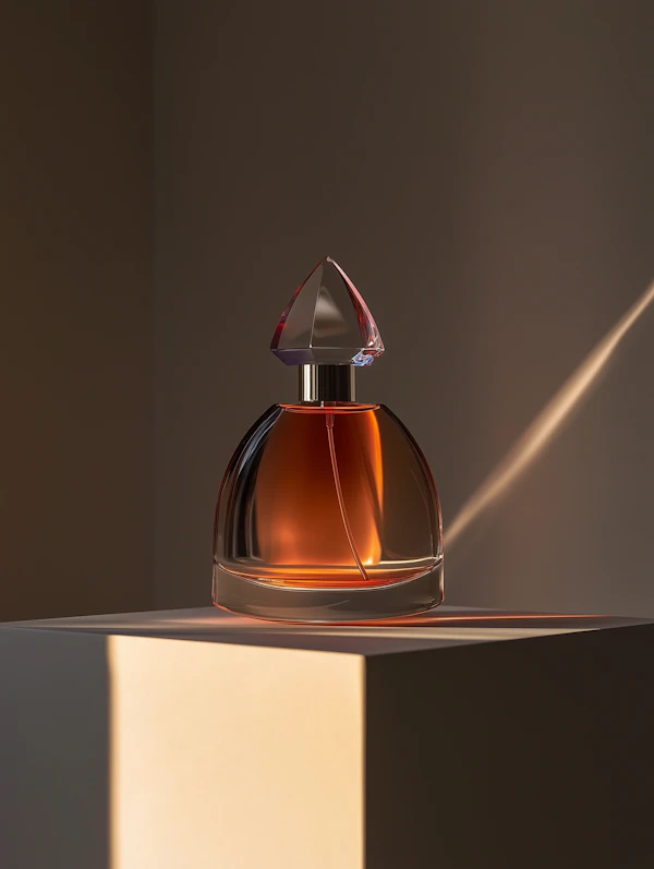 Elegant Perfume Display