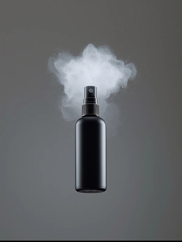 Spray Bottle in Action