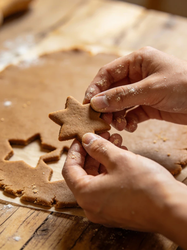 Star Cookie Baking