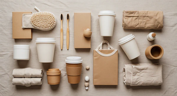 Eco-Friendly Flat Lay