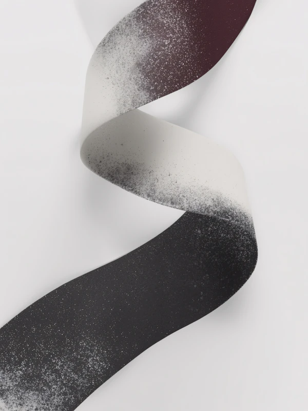 Gradient Ribbon Art