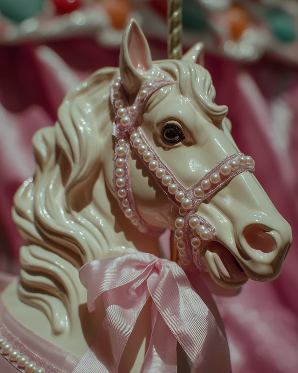 Whimsical Carousel Horse