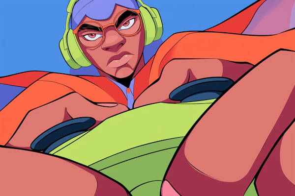 Stylized Person Artwork
