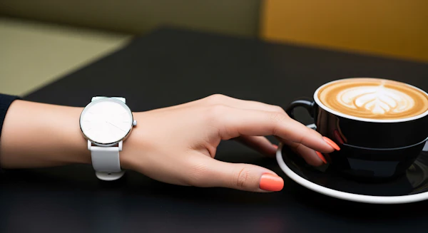 Hand with Coffee Cup