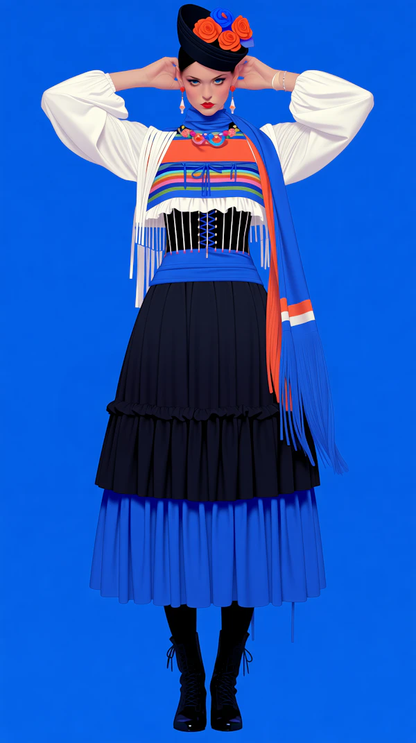 Traditional Attire Portrait