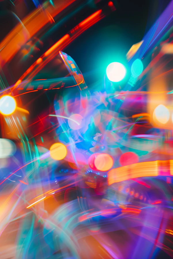 Vibrant Light Trails