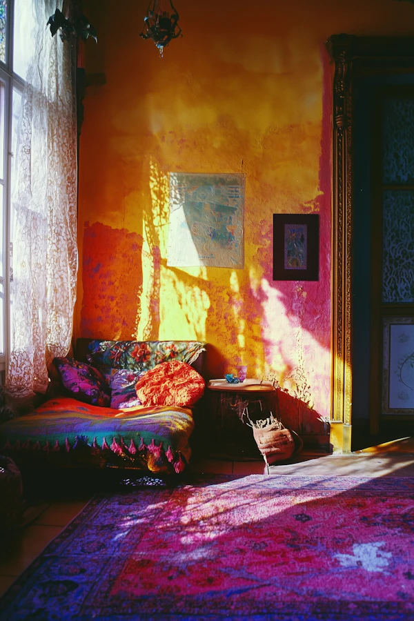 Cozy Bohemian Interior
