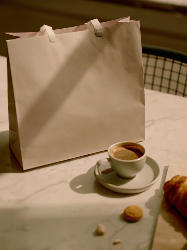 Minimalist Coffee Scene