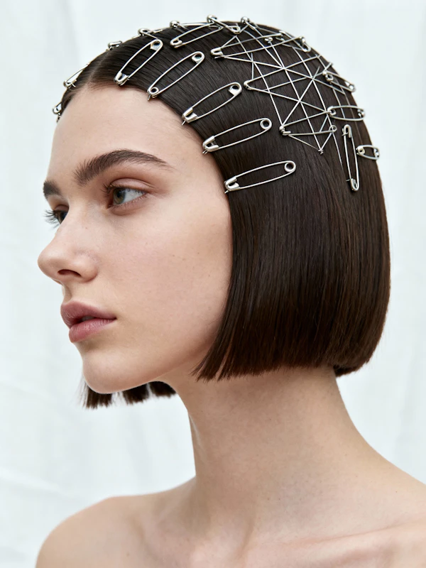 Geometric Hair Art