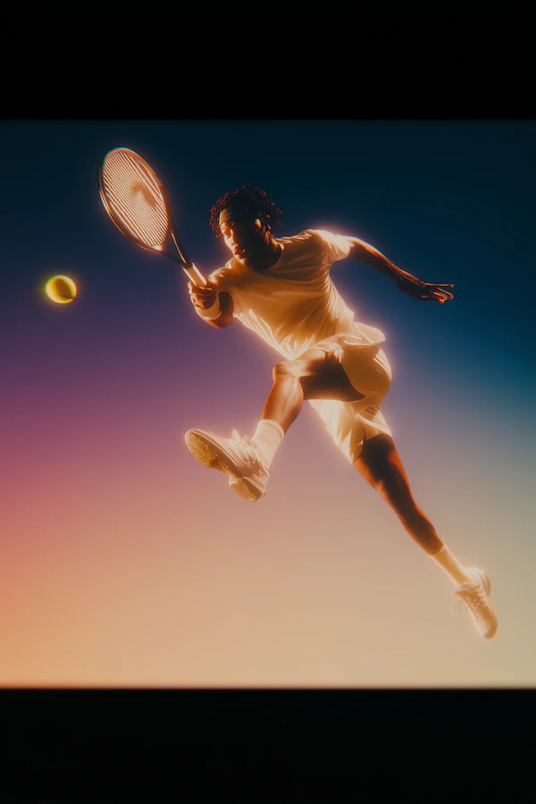 Dynamic Tennis Action