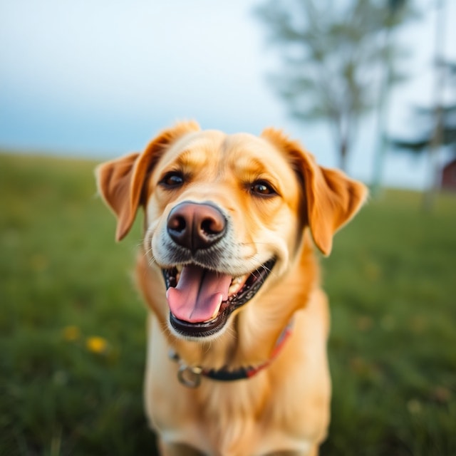 Joyful Golden Retriever