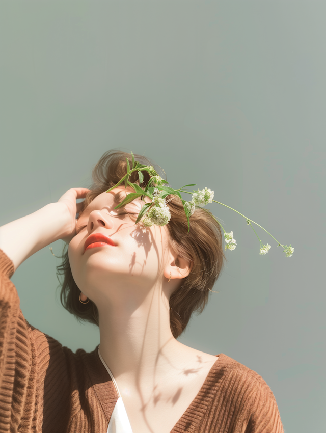 Serene Woman Portrait