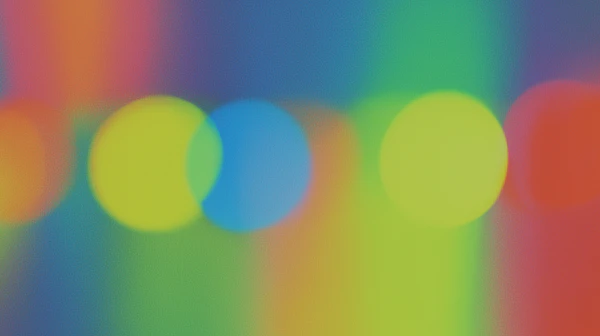 Vibrant Bokeh Abstract