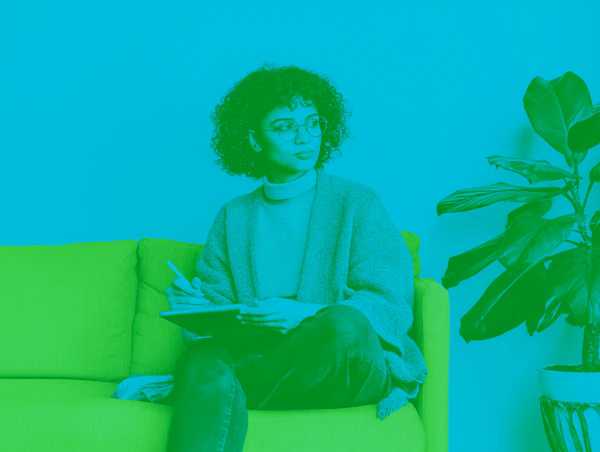Stylized Couch Scene