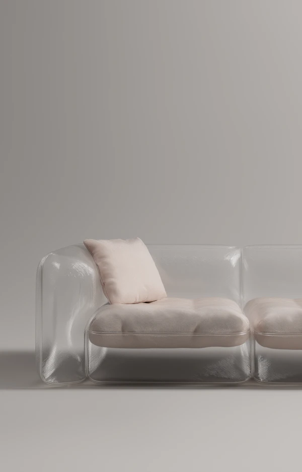 Modern Transparent Sofa