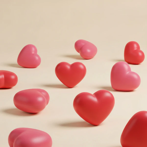 Heart Collection Display