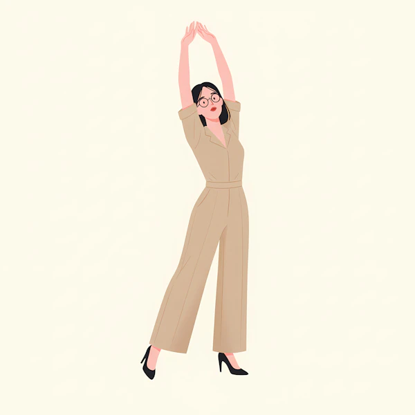 Stylized Woman Portrait