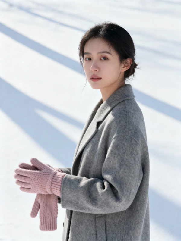 Winter Portrait Outdoors