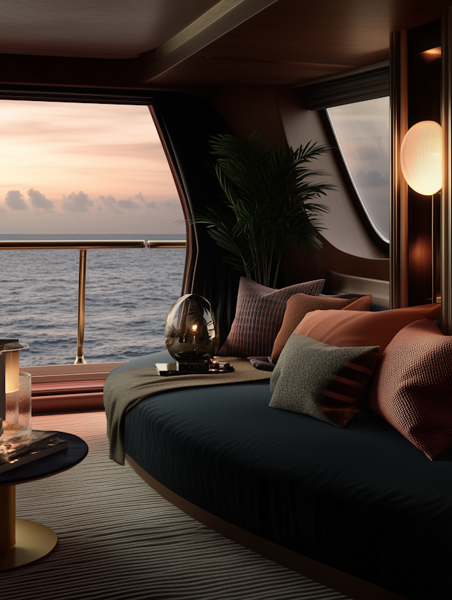 Luxurious Yacht Interior