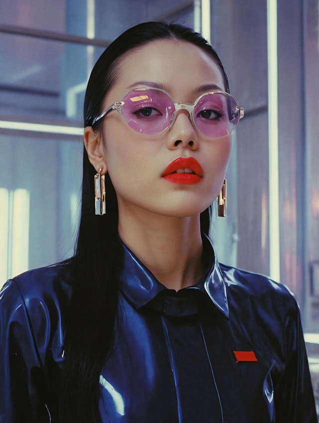 Futuristic Fashion Portrait