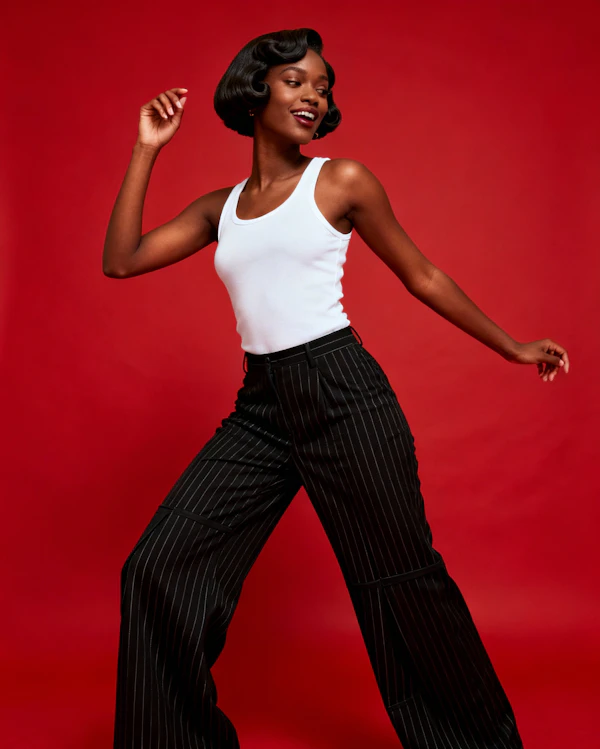 Dynamic Joyful Pose