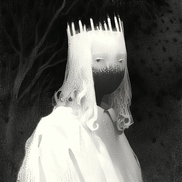 Ethereal Crowned Figure