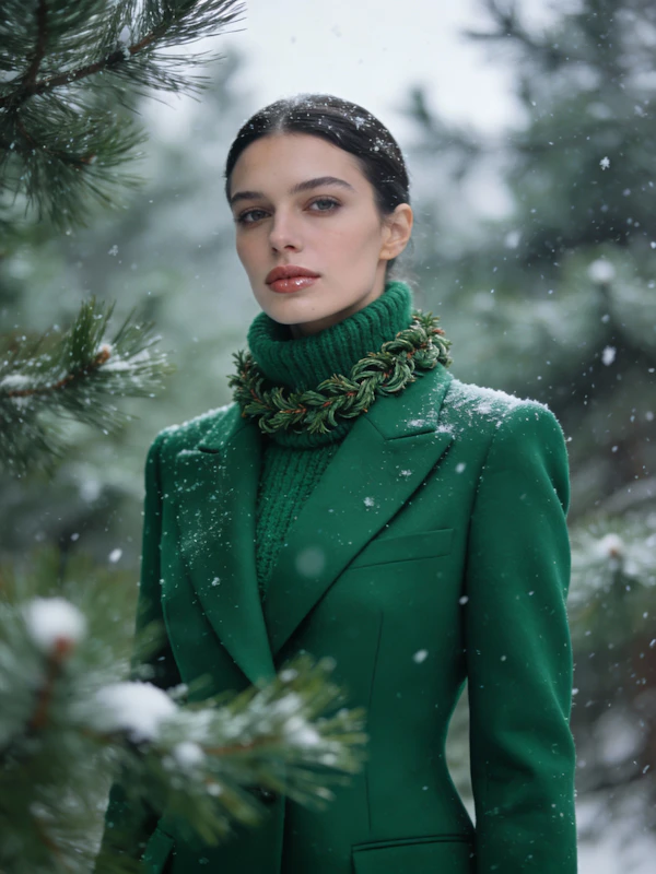 Winter Forest Portrait