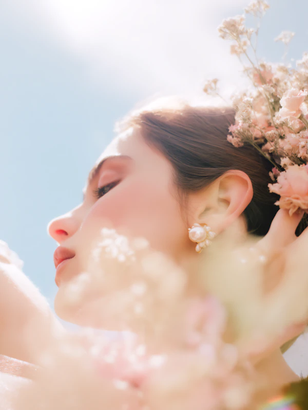 Ethereal Floral Portrait