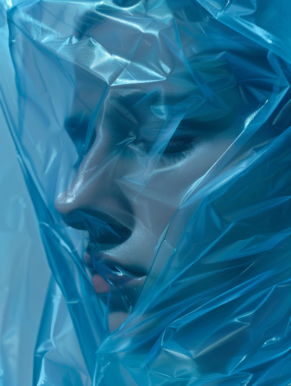 Artful Veiled Portrait