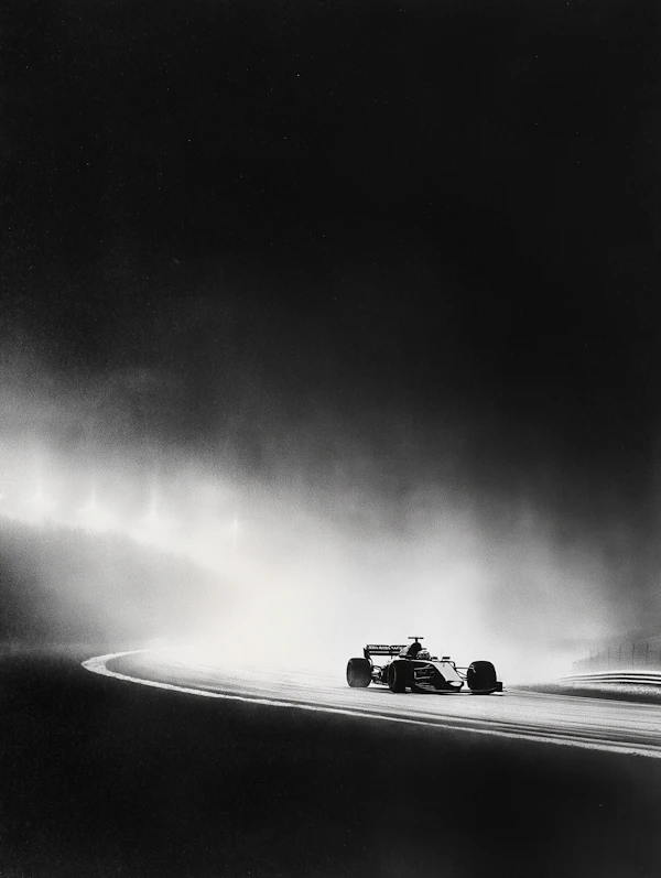 Formula 1 Racing Scene