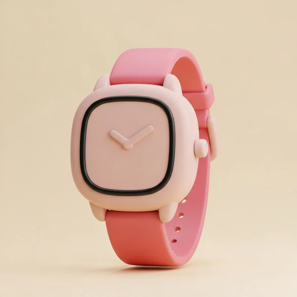 Minimalist Pink Watch