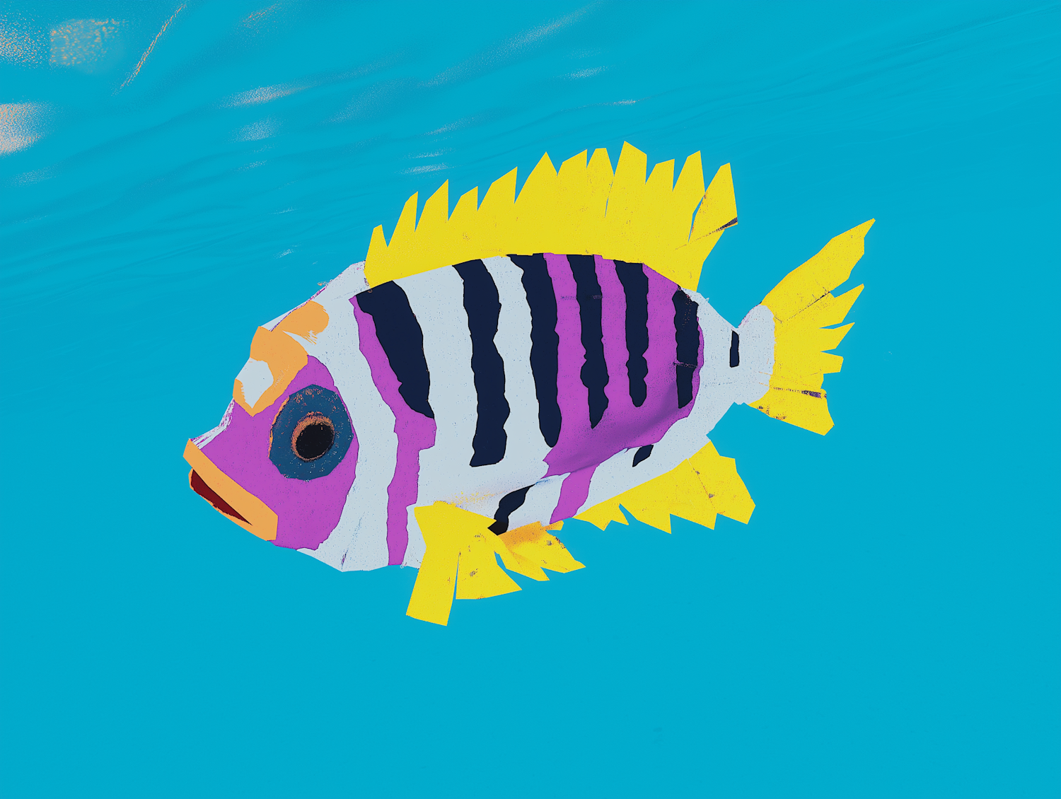 Vibrant Stylized Fish