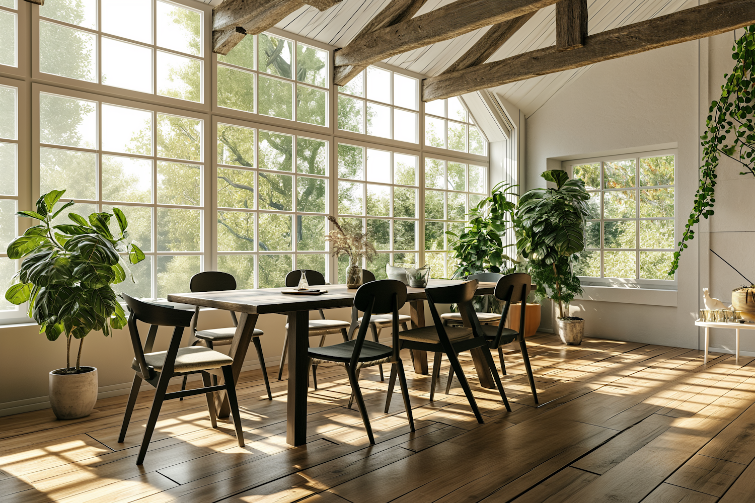 Sunlit Serenity Dining Room