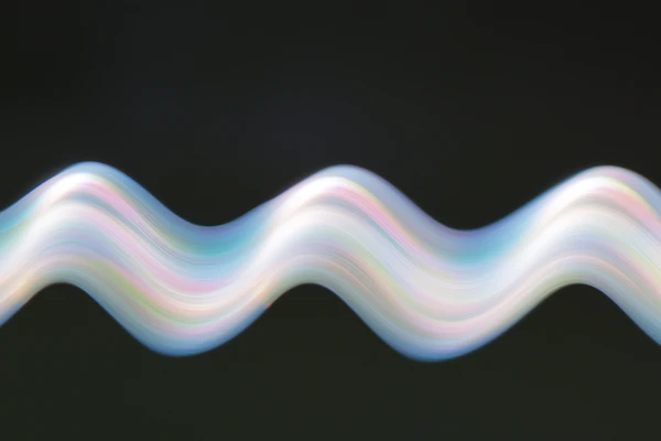 Iridescent Light Wave