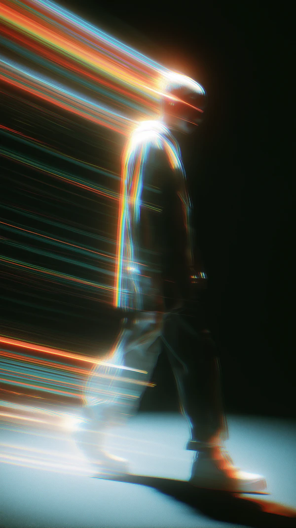 Futuristic Light Trails