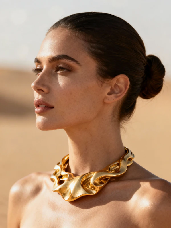 Elegant Profile Portrait