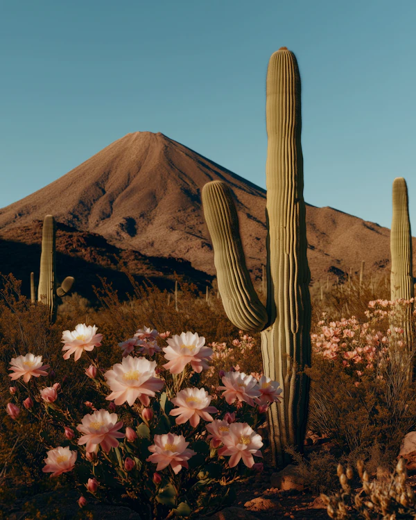Desert Cactus Landscape
