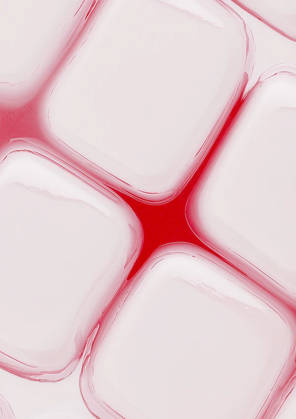 Glossy Pink Squares
