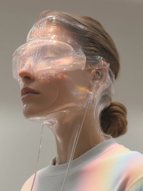 Futuristic Visor Portrait