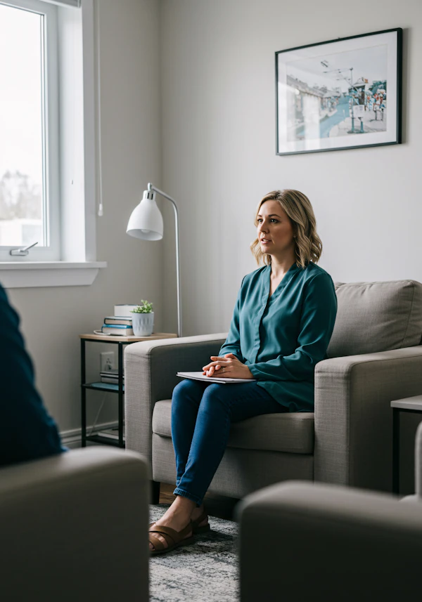 Counseling Session Scene
