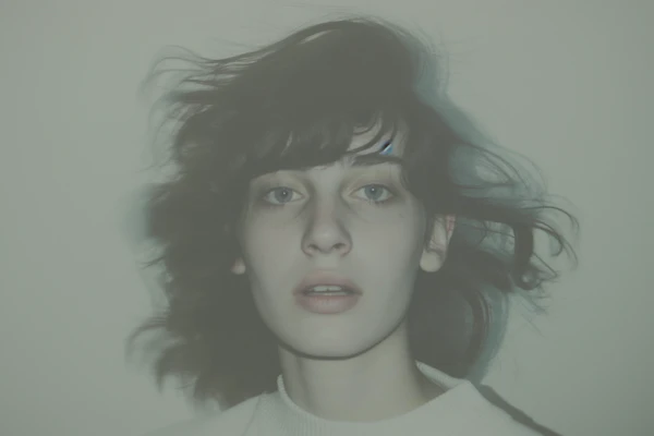 Serene Portrait of a Young Woman