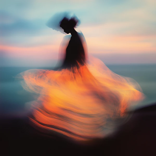 Ethereal Silhouette Art