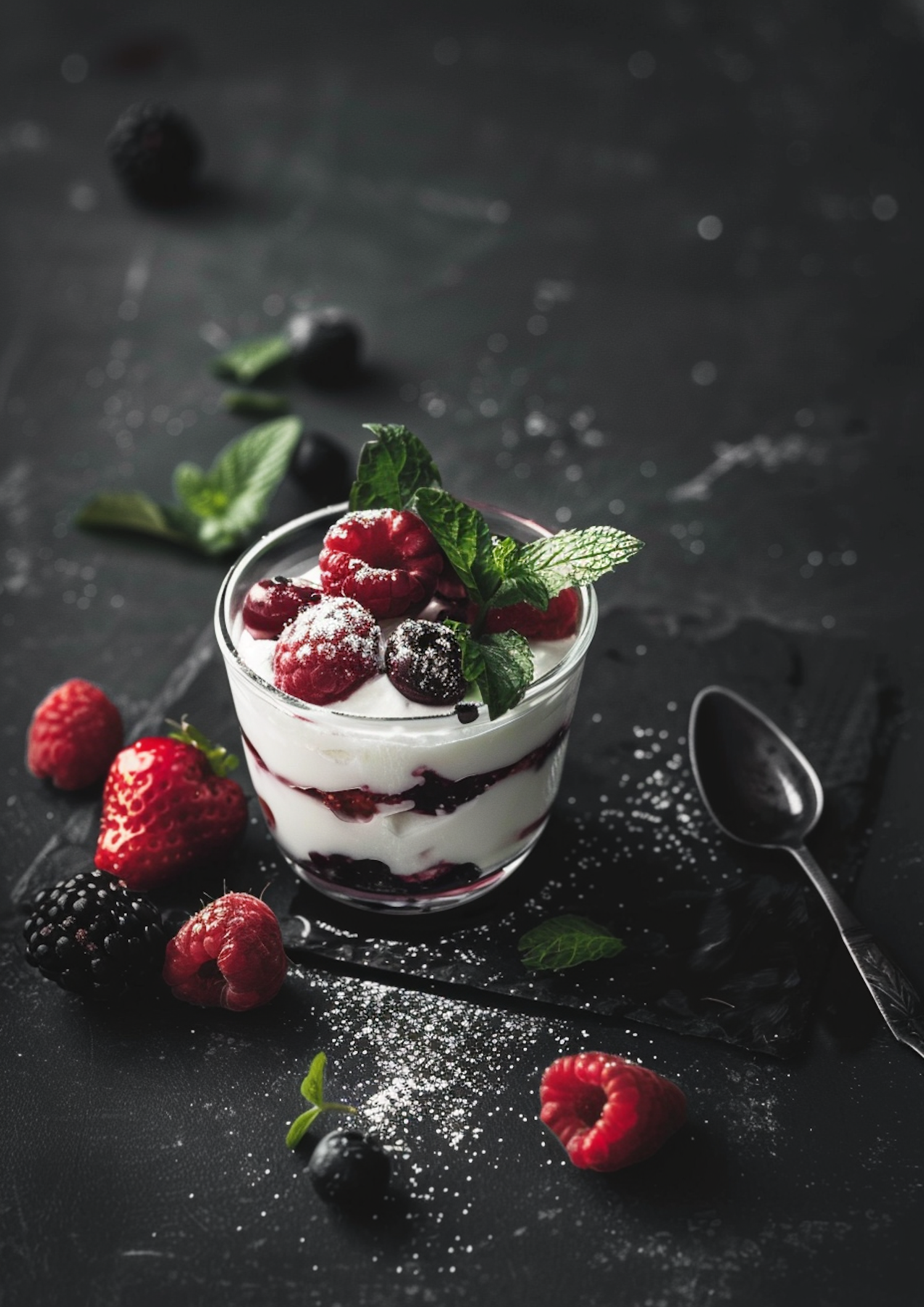 Gourmet Berry Yogurt Dessert