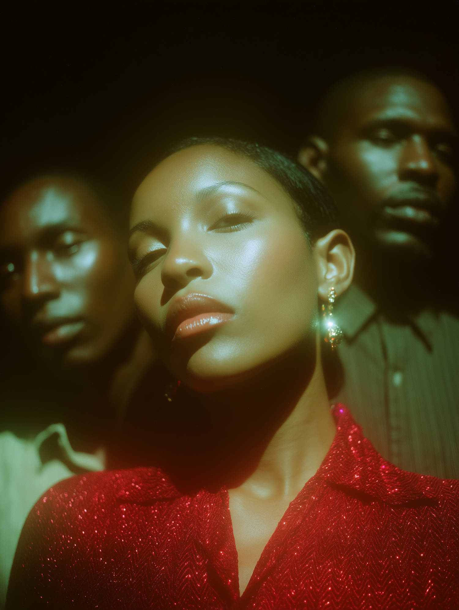 Portrait in Dim Lighting