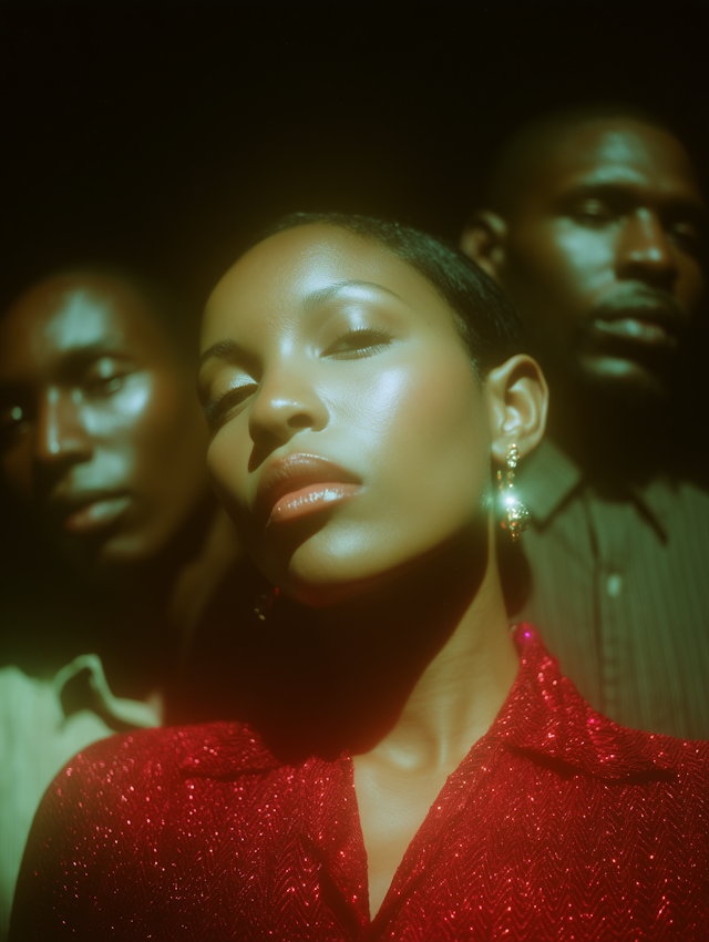 Portrait in Dim Lighting